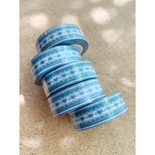 💙 LACE HEART WASHI TAPE 💙 วาชิเทป เทป ลูกไม้ สีฟ้า 💙