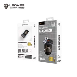 Lenyes Car Charger หัวชาร์จในรถ USB รุ่น CA877