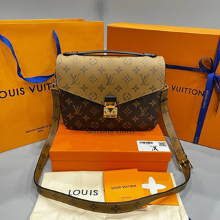 Louis Vuitton Métis  Grad original  Size 25Cm free box set หนังเเท้