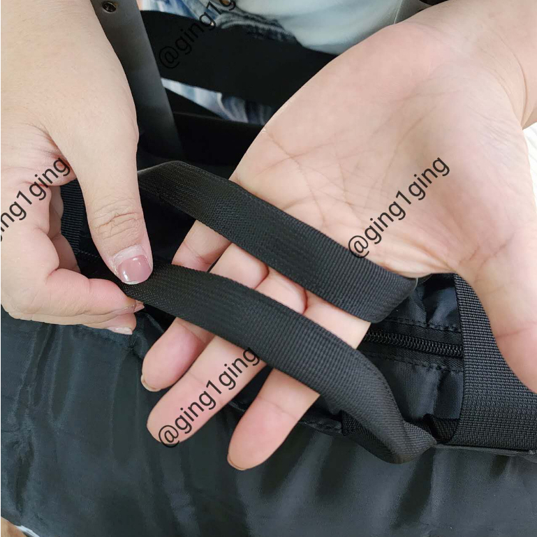 (ส่งฟรีEMS พร้อมส่งในไทย) DEAN&DELUCA กระเป๋าเดินทางผ้าร่ม พับเก็บได้ น้ำหนักเบามาก (ของแท้) - รูปที่ 4