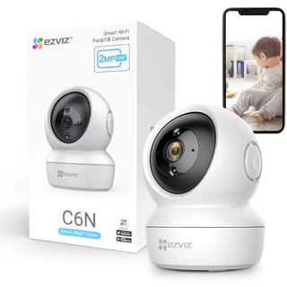 ⚡️กล้องวงจรปิดไร้สาย⚡️ EZVIZ รุ่น C6N CP1 Pro 1080P Wi-Fi PT Camera : กล้องวงจรปิดภายในกล้องที่ปกป้องคุณ ประกัน 2 ปี