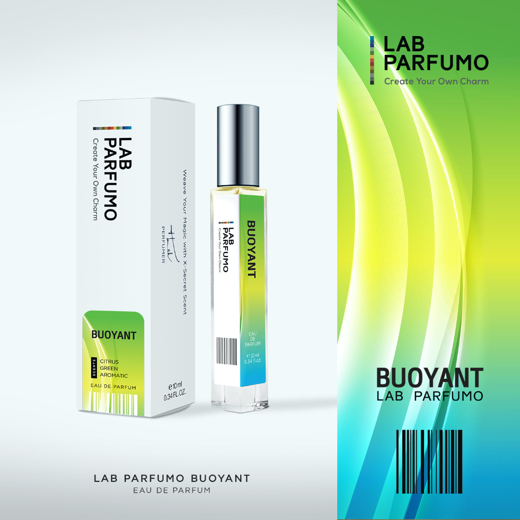 Buoyant by LAB PARFUMO, น้ำหอมแนวสปอร์ต Aromatic ให้ความรู้สึกสะอาดสดใส ร่าเริง เหมือนยืนอยู่ริมทะเลที่มีลมพัดเย็นสบาย