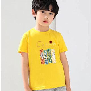 K-2299-SHORT /3สี/ เสื้อยืดแขนสั้นเด็กลายการ์ตูนน่ารัก ผ้านุ่มใส่สบาย ลายเยอะ สีครบ ไซส์ครบ **ปลีก-ส่ง**