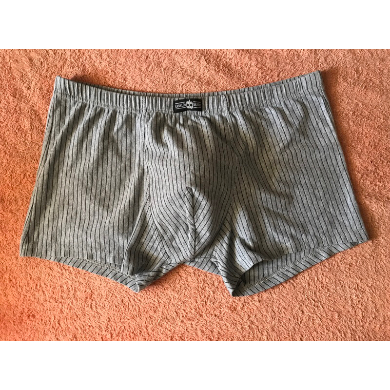 Arnaldo Bassini XL Boxer กางเกงบ็อกเซอร์มือสอง ผ้าฝ้ายผสมยืด สวมใส่สบาย กระชับ    📍size XL เอว 34-36