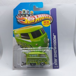 รถเหล็ก Hotwheels VOLKSWAGEN KOOL KOMBI สีเขียว (ib013)