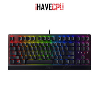 iHAVECPU KEYBOARD RAZER BLACKWIDOW V3 TENKEYLESS (RAZER GREEN SWITCH) (RGB) (EN/TH)