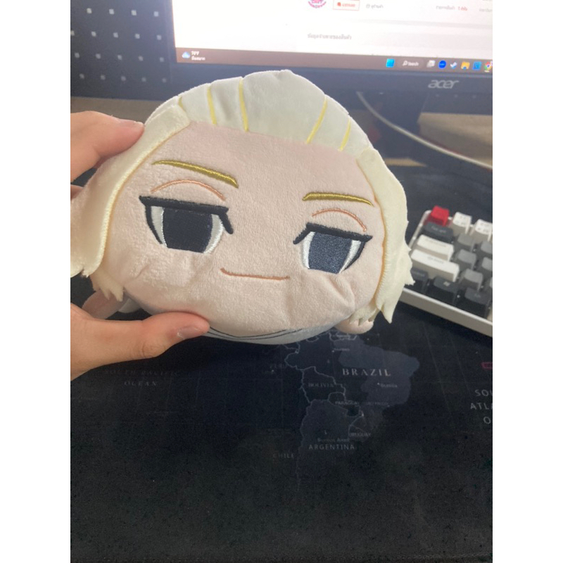 ตุ๊กตาโมจิ Tokyo Revengers โตเกียวรีเวนเจอร์ ไมกี้ Mikey แท้จากญี่ปุ่น