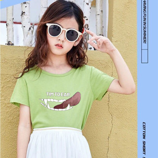 K-2301-SHORT /3สี/  เสื้อยืดแขนสั้นเด็กลายการ์ตูนน่ารัก ผ้านุ่มใส่สบาย ลายเยอะ สีครบ ไซส์ครบ **ปลีก-ส่ง**