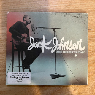 CD ซีดีเพลง Jack Johnson – Sleep Through The Static (แผ่นแท้,มือสอง)