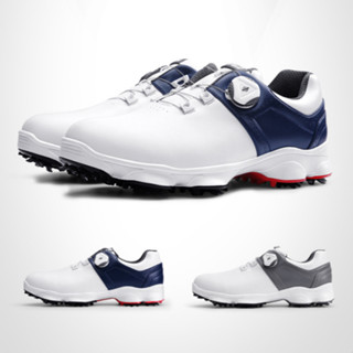 รองเท้ากอล์ฟสำหรับผู้ชาย PGM ระบบผูกเชือกอัตโนมัติ (XZ225) Auto Golf Shoe Men Size EU : 40-44