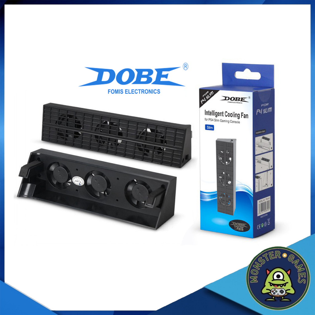 Dobe PS4 Slim Intelligent Cooling Fan (พัดลม PS4 Slim)(พัดลมระบายความร้อน PS4 Slim)(Dobe)