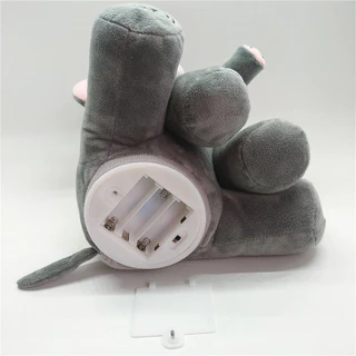 happy_toyตุ๊กตาช้างจ๊ะเอ๋ เพลงไทย เพลงอังกฤษ พูดตามได้ มีให้เลือก 2ระบบ ระบบใส่ถ่านกับระบบชาร์จ เปิดตาปิดตาทุกเพศทุกวัย