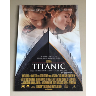 Handbill (แฮนด์บิลล์) หนัง “Titanic”  จากประเทศออสเตรเลีย ราคา 250 บาท