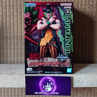 Bandai (บันได) BANPRESTO ฟิกเกอร์ :One Piece Film Red DXF The Grandline Men Vol.11 Bartolomeo / บาร์โทโลมิโอ