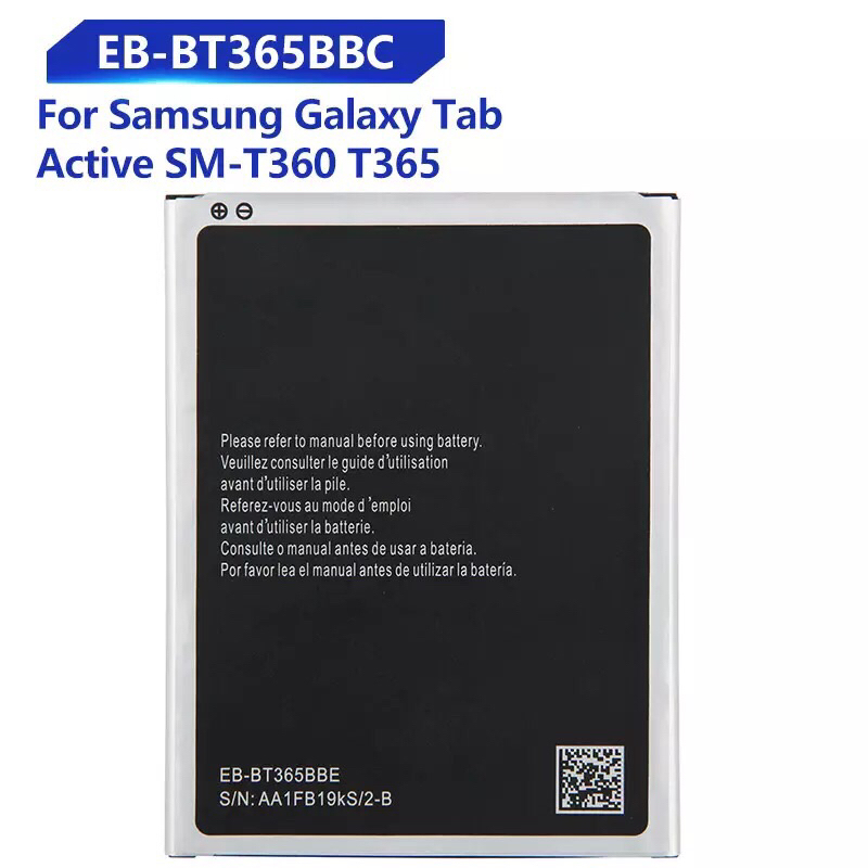 เปลี่ยน Samsung แท็บเล็ตสำหรับ SAMSUNG Galaxy Tab Active T365 T360 SM-T360 EB-BT365BBE EB-BT365BBC 4