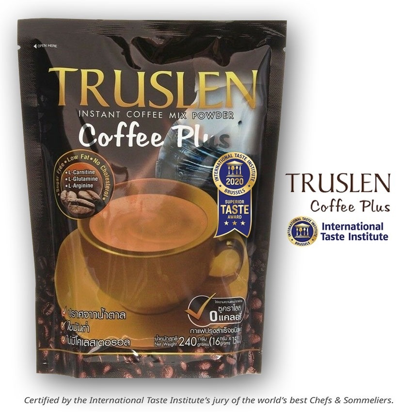 U&ME Truslen Coffee Plus ทรูสเลน คอฟฟี่ พลัส 16g/ 15 ซอง (1 ถุง)