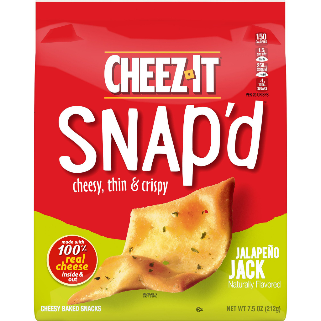 Snap'd Jalapeno Jack Cheez-It