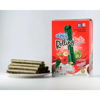 ซีลีโกะ Rolling Bite สาหร่ายม้วนอบกรอบ รสสไปซี่ 12 ซอง / กล่อง (ขนาด 33.6 กรัม)