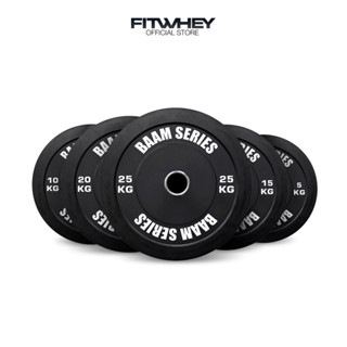 FITWHEY HARDCORE BUMPER SET แผ่นน้ำหนัก 5 KG - 25 KG เป็นคู่