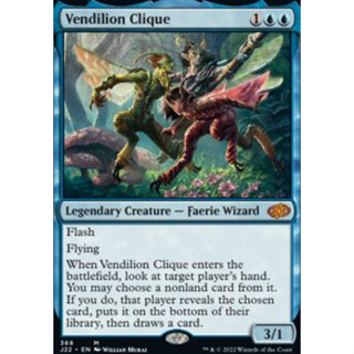 Vendilion Clique การ์ด Magic The Gathering ของแท้จากชุด Jumpstart 2022