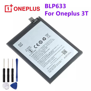 แบตเตอรี่ทดแทน3400MAh สำหรับ Oneplus 3T A3010 A3003 BLP633ขายปลีกแพคเกจโทรศัพท์มือถือแบตเตอรี่