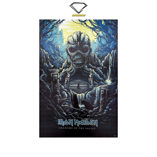 💎Intelligent | โปสเตอร์ IRON MAIDEN | ขนาด 23.5x34.5 นิ้ว | x 1 แผ่น ไอออน เมเดน โปสเตอร์วงดนตรี