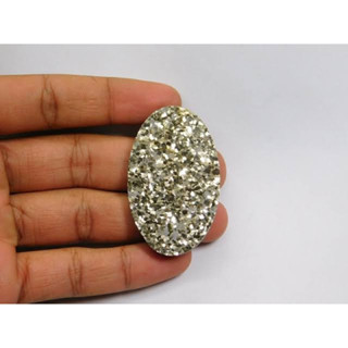 1 Pc Random Pick Natural Pyrite Wholesale Price Stone Cabochons Handmade And hand polished for Making Jewelry