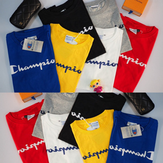 🔥พร้อมส่ง🔥🌈เสื้อยืดงานป้าย CHAMPION ลายนี้ขายดีมาก🔥