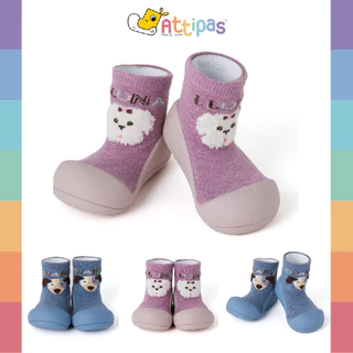 New Arrival 2023 รองเท้าหัดเดิน Attipas - รุ่น LLUNA,CHARLIE- [สี : Purple,Blue]