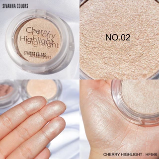 SIVANNA COLORS CHERRY HIGHLIGHT #HF646 ซีเวนน่า คัลเลอร์ส เชอร์รี่ ไฮไลท์ หน้าเงา