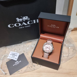 COACH BOYFRIEND PINK LEATHER WOMANS WATCH (14503151)