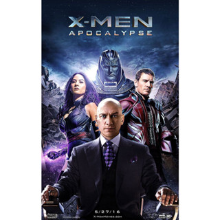 X-Men: Apocalypse (2016)  X-เม็น อะพอคคาลิปส์ DVD (ฉบับภาษาไทย) สินค้ามือ 1 พร้อมส่ง แถมโปสการ์ด