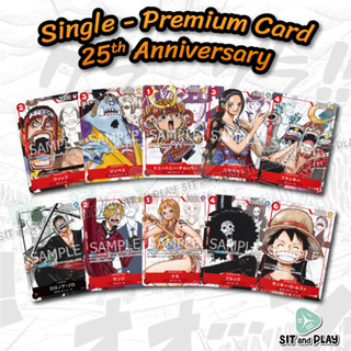 One Piece - การ์ดแยกขาย Premium Card Collection 25th Anniversary Edition