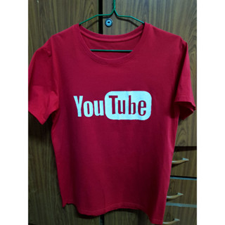 เสื้อเกม Youtube สีแดง เบอร์ L