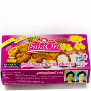 +สบู่มะขาม น้ำผึ้ง ผสมมังคุด SiriOn ศิริอร 90กรัม+