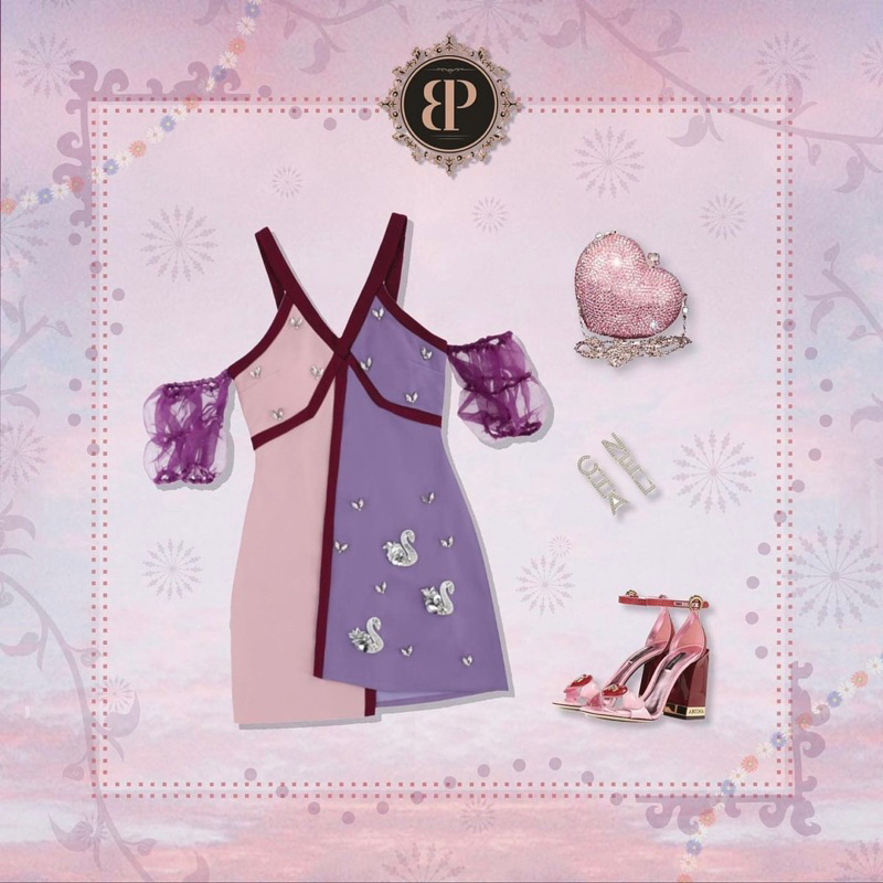 เดรสลูกคุณหนู เดรสฟรุ้งฟริ้ง bp_luxury_brand