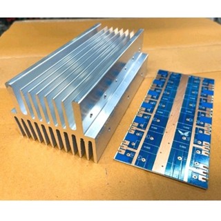 Heat Sink​ รุ่นตัว​ T​ พร้อม​แผ่นขนาน​ ทรานซิ​ส​เตอร์