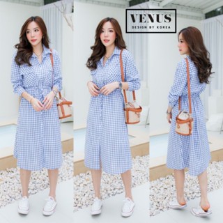 MaxiDress Plaid แม๊กซี่เดรสแต่งกระดุมหน้าเรียงพิมพ์ลายสก๊อต แต่งกระเป๋าด้านหน้า ช่วงเอวแต่งรูดตามขนาด น่ารักมากๆคะ จ้า