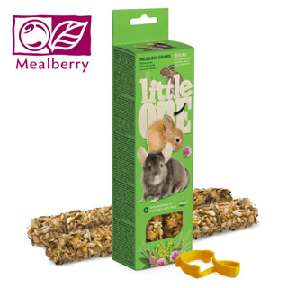 Little One Sticks สำหรับหนูตะเภา กระต่าย เดกู และชินชิลล่า พร้อมส่วนผสมธัญพืชและทิโมธี, โคลเวอร์, อัลฟัลฟา จำนวน 2 แท่ง