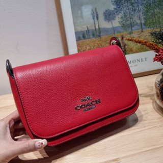 COACH F76700 SMALL JES MESSENGER WITH RIVETS