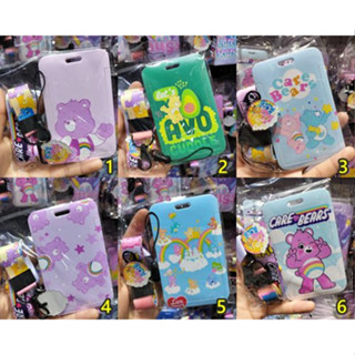ที่ใส่บัตรลายการ์ตูน พร้อมสายคล้องคอ