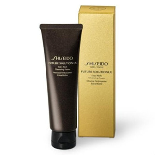 Shiseido FUTURE SOLUTION LX Extra Rich Cleansing Foam E 125ml ทำความสะอาดผิวหน้าสูตรพิเศษพร้อมการบำรุง EXP 2024