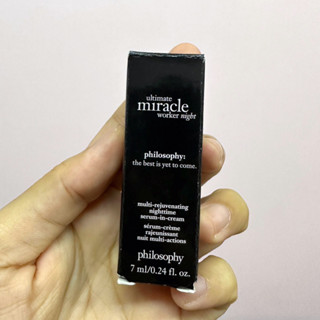 ❤️ไม่แท้คืนเงิน❤️ Philosophy Ultimate Miracle Worker Night 7ml