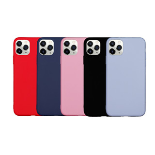 เคส iPhone 11 Pro Max ไอโฟน 11 โปร แม็กซ์ เคสซิลิโคนนิ่ม สีพาสเทล