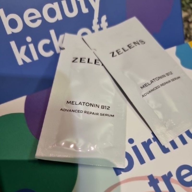 zelens melatonin B12 advanced repair serum 2ml.