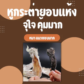 lotใหม่ ส่งไว !! 🔥🔥 ราคาส่งคุ้ม หูกระต่าย หูวัว หน้ากระต่าย อบแห้ง ขนมขัดฟัน ขนมหมา (สำหรับน้องแมว😸 และสุนัข🐶