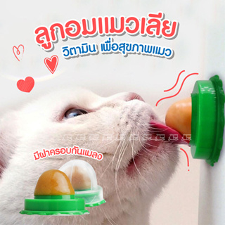 ส่งจากไทย !! 🐱 ลูกอมแมวเลีย ขนมแมวเลีย ลูกอมแมว อาหารเสริมแมวแบบเลีย อาหารแมว ขนมแมว ดีต่อสุขภาพแมว