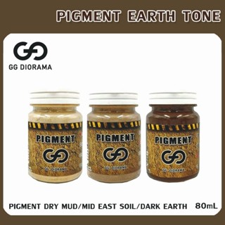 Pigment  พิ๊กเม้นท์หรือสีผงฝุ่น โทนดิน (80ml)