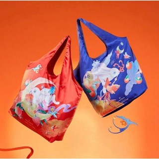 Central the great chainese new year 2023 tote bag Jcchr กระเป๋าผ้า มงคล ถุงผ้า ตรุษจีน