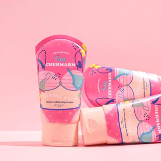 (1แถม1) ครีมทา รักแร้ ขาหนีบ ก้น CHERMARN BIKINI CARE สูตรอ่อนโยน ค่าpH3.5 ขาวขึ้นใน 7 วัน*